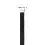 Cuerda de barco polipropileno negro intenso 5 mm 25 m de , Sogas y cuerdas metálicas - Ref: Foro24-152491, Precio: 11,60 €, D...