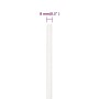 Cuerda de barco polipropileno blanco intenso 8 mm 25 m de , Sogas y cuerdas metálicas - Ref: Foro24-152554, Precio: 16,99 €, ...