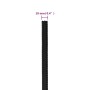 Cuerda de barco polipropileno negro intenso 10 mm 250 m de , Sogas y cuerdas metálicas - Ref: Foro24-152509, Precio: 79,19 €,...