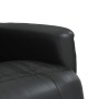 Sillón reclinable con reposapiés cuero sintético negro de , Sillones - Ref: Foro24-356509, Precio: 218,36 €, Descuento: %