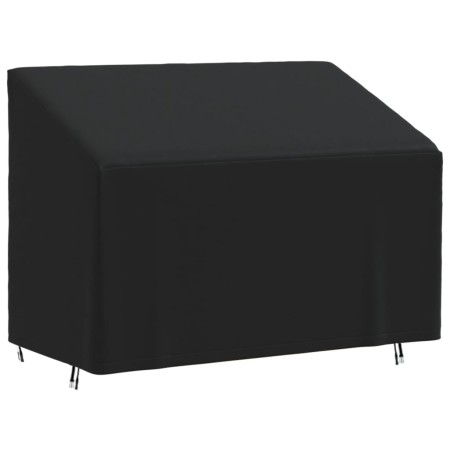 2er-Bankbezug Oxford 420D schwarz 134x70x65/94 cm von , Abdeckungen für Gartenmöbel - Ref: Foro24-359658, Preis: 24,85 €, Rab...