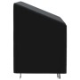 Cubierta de banco de 2 plazas Oxford 420D negro 134x70x65/94 cm de , Fundas para muebles de jardín - Ref: Foro24-359658, Prec...