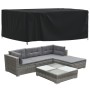 Cubierta para muebles de jardín Oxford 420D negro 200x165x80 cm de , Fundas para muebles de jardín - Ref: Foro24-359645, Prec...