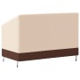 2er-Bankbezug Oxford 600D beige 132x71x56/81 cm von , Abdeckungen für Gartenmöbel - Ref: Foro24-359664, Preis: 37,99 €, Rabat...