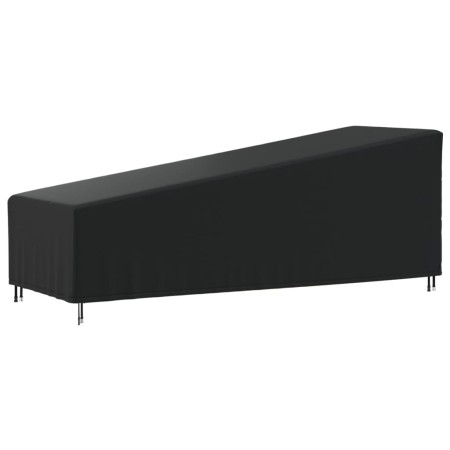 Cubierta para tumbona Oxford 420D negro 210x80x45/75 cm de , Fundas para muebles de jardín - Ref: Foro24-359672, Precio: 29,4...