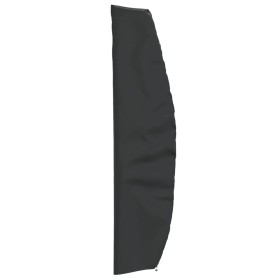 Cubierta para sombrilla jardín Oxford 420D negro 265x50/70/40cm de , Fundas para muebles de jardín - Ref: Foro24-359687, Prec...