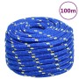 Blue polypropylene boat rope 20 mm 100 m by , Ropes and metal cords - Ref: Foro24-152475, Price: 119,29 €, Discount: %