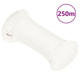 Cuerda de barco polipropileno blanco intenso 5 mm 250 m de , Sogas y cuerdas metálicas - Ref: Foro24-152547, Precio: 27,99 €,...