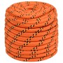 Orangefarbenes Polypropylen-Bootsseil 18 mm 50 m von , Seile und Metallschnüre - Ref: Foro24-152683, Preis: 60,04 €, Rabatt: %