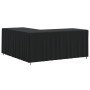 L-shaped sofa cover Oxford 420D black 215x215x80 cm by , Garden furniture covers - Ref: Foro24-359656, Price: 40,73 €, Discou...