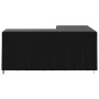 L-shaped sofa cover Oxford 420D black 215x215x80 cm by , Garden furniture covers - Ref: Foro24-359656, Price: 40,73 €, Discou...