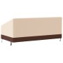 Oxford 600D beige 3-seater bench cover 198x97x48/74 cm by , Garden furniture covers - Ref: Foro24-359661, Price: 46,49 €, Dis...