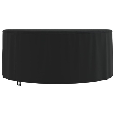 Cubierta muebles jardín redonda Oxford 420D negro Ø 182x71 cm de , Fundas para muebles de jardín - Ref: Foro24-359649, Precio...