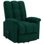 Sillón elevable tela verde oscuro de , Sillones - Ref: Foro24-321386, Precio: 427,48 €, Descuento: %