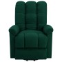 Sillón elevable tela verde oscuro de , Sillones - Ref: Foro24-321386, Precio: 427,48 €, Descuento: %