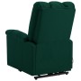 Sillón elevable tela verde oscuro de , Sillones - Ref: Foro24-321386, Precio: 427,48 €, Descuento: %