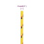 Cuerda de barco polipropileno amarillo 8 mm 25 m de , Sogas y cuerdas metálicas - Ref: Foro24-152607, Precio: 14,99 €, Descue...