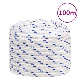 Cuerda de barco polipropileno blanco 20 mm 100 m de , Sogas y cuerdas metálicas - Ref: Foro24-152316, Precio: 126,99 €, Descu...