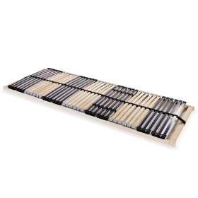 Slatted bed base with 42 slats 7 regions 70x200 cm by vidaXL, Beds and slatted bases - Ref: Foro24-246461, Price: 90,99 €, Di...