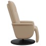 Cappuccino synthetic leather recliner with footrest by , Armchairs - Ref: Foro24-356508, Price: 206,99 €, Discount: %