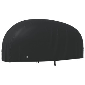 Oxford 210D black motorcycle cover 220x95x110 cm by , Motorcycle Storage Covers - Ref: Foro24-359690, Price: 26,99 €, Discoun...