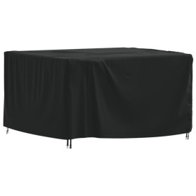 Oxford 420D black garden furniture cover 125x125x74 cm by , Garden furniture covers - Ref: Foro24-359646, Price: 35,78 €, Dis...