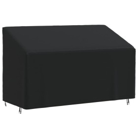 3er-Bankbezug Oxford 420D schwarz 165x70x65/94 cm von , Abdeckungen für Gartenmöbel - Ref: Foro24-359659, Preis: 35,99 €, Rab...