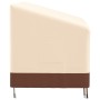 Oxford 600D beige 3-seater bench cover 159x84x56/81 cm by , Garden furniture covers - Ref: Foro24-359665, Price: 36,22 €, Dis...