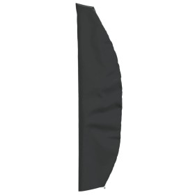 Cubierta para sombrilla jardín Oxford 420D negro 280x30/81/45cm de , Fundas para muebles de jardín - Ref: Foro24-359686, Prec...