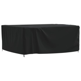 Cubierta para muebles de jardín Oxford 420D negro 242x182x100cm de , Fundas para muebles de jardín - Ref: Foro24-359644, Prec...