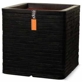 Capi Maceta cuadrada Nature Row 40x40 cm negra PKBLRO903 de , Maceteros y jardineras - Ref: Foro24-420612, Precio: 77,99 €, D...