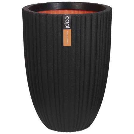 Capi Urban Tube Vase elegant niedrig 46x58 cm schwarz PKBLT783 von , Töpfe und Pflanzgefäße - Ref: Foro24-420667, Preis: 103,...