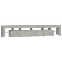 TV cabinet with LED lights concrete gray 230x36.5x40 cm by , TV Furniture - Ref: Foro24-3152789, Price: 147,99 €, Discount: %