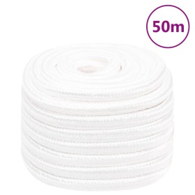 Cuerda de barco polipropileno blanco intenso 20 mm 50 m de , Sogas y cuerdas metálicas - Ref: Foro24-152580, Precio: 72,99 €,...