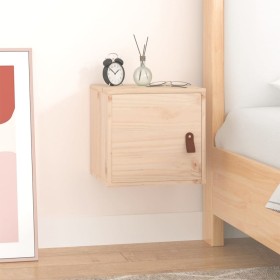 Solid pine wood wall cabinet 31.5x30x30 cm by , Shelves and shelves - Ref: Foro24-818355, Price: 45,99 €, Discount: %