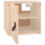 Wandschrank aus massivem Kiefernholz, 31,5 x 30 x 30 cm von , Regale und Regale - Ref: Foro24-818355, Preis: 46,29 €, Rabatt: %