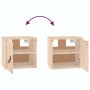 Wandschrank aus massivem Kiefernholz, 31,5 x 30 x 30 cm von , Regale und Regale - Ref: Foro24-818355, Preis: 46,29 €, Rabatt: %