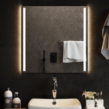 Bathroom mirror with LED 60x60 cm by , Mirrors - Ref: Foro24-151740, Price: 55,28 €, Discount: %