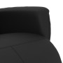 Sillón reclinable con reposapiés cuero sintético negro de , Sillones - Ref: Foro24-356589, Precio: 222,14 €, Descuento: %