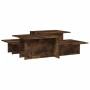 Coffee tables 2 units smoked oak plywood by , Coffee table - Ref: Foro24-3216158, Price: 75,60 €, Discount: %