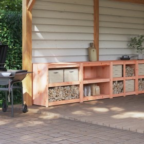 Outdoor kitchen furniture 2 pieces solid Douglas fir wood by , Kitchen cabinets - Ref: Foro24-3196149, Price: 309,99 €, Disco...