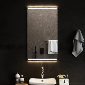 Badezimmerspiegel mit LED 50x90 cm von , Spiegel - Ref: Foro24-3154068, Preis: 63,99 €, Rabatt: %