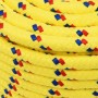 Yellow polypropylene boat rope 14 mm 100 m by , Ropes and metal cords - Ref: Foro24-152623, Price: 72,75 €, Discount: %