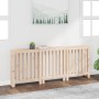 Solid pine wood radiator cover 210x21x85 cm by , Accessories for heating radiators - Ref: Foro24-822586, Price: 103,52 €, Dis...