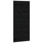 Puerta de granero madera maciza pino negro 90x1,8x214 cm de , Puertas - Ref: Foro24-824637, Precio: 154,41 €, Descuento: %