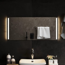 Espejo de baño con LED 90x40 cm de , Espejos - Ref: Foro24-151750, Precio: 59,56 €, Descuento: %