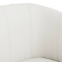 Sillón cuero sintético blanco de , Sillones - Ref: Foro24-356488, Precio: 148,62 €, Descuento: %