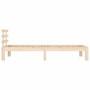 Estructura de cama madera maciza 75x190 cm de , Camas y somieres - Ref: Foro24-814714, Precio: 78,78 €, Descuento: %