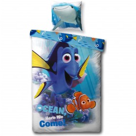 Disney Finding Dory Duvet Cover Set 200x140 cm DEKB293002 by , Bed sheets - Ref: Foro24-413116, Price: 17,99 €, Discount: %