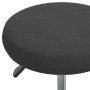 Silla de comedor de terciopelo negro de , Sillas de comedor - Ref: Foro24-3085724, Precio: 51,99 €, Descuento: %